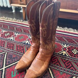Lucchese 1883 Leather Cowboy Boots